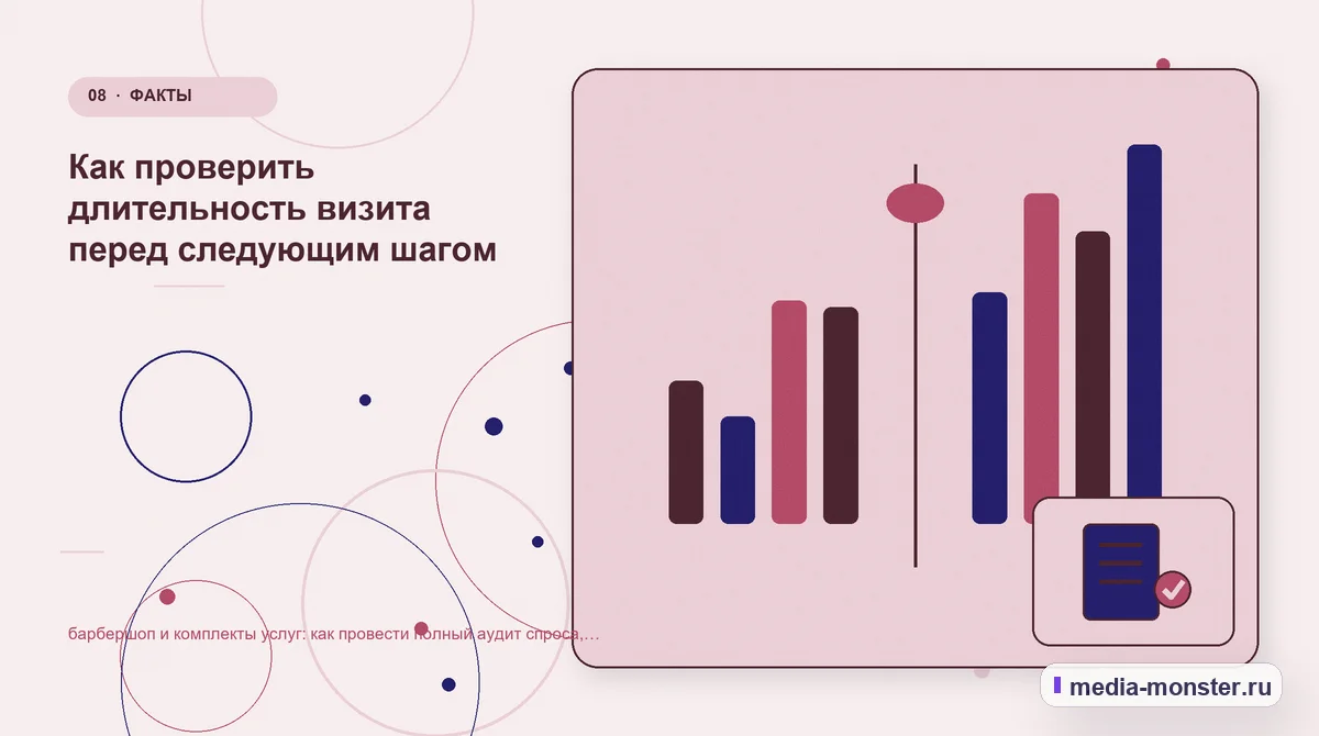 Сравнение вариантов. Редакторская проверка перед публикацией: иллюстрация к статье «Барбершоп и комплекты услуг: аудит спроса и обработки обращений»