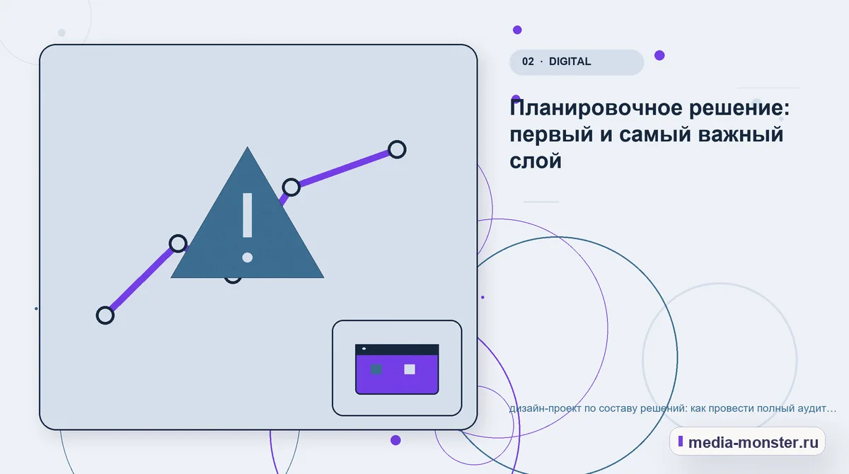 Изображение 2: Проблема и точка потери — Дизайн-проект по составу решений: аудит спроса и обработки обращений | Media Monster Проблема и точка потери. Какие параметры действительно влияют на решение: иллюстрация к статье «Дизайн-проект по составу решений: аудит спроса и обработки обращений»