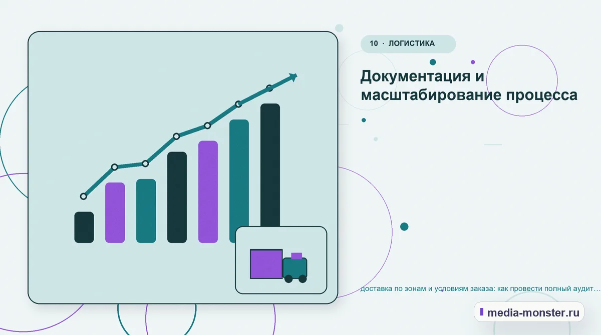 Изображение 10: Итог и следующий шаг — Доставка по зонам и условиям заказа: аудит спроса и обработки обращений | Media Monster Итог и следующий шаг. Если данных мало: как начать без догадок: иллюстрация к статье «Доставка по зонам и условиям заказа: аудит спроса и обработки обращений»
