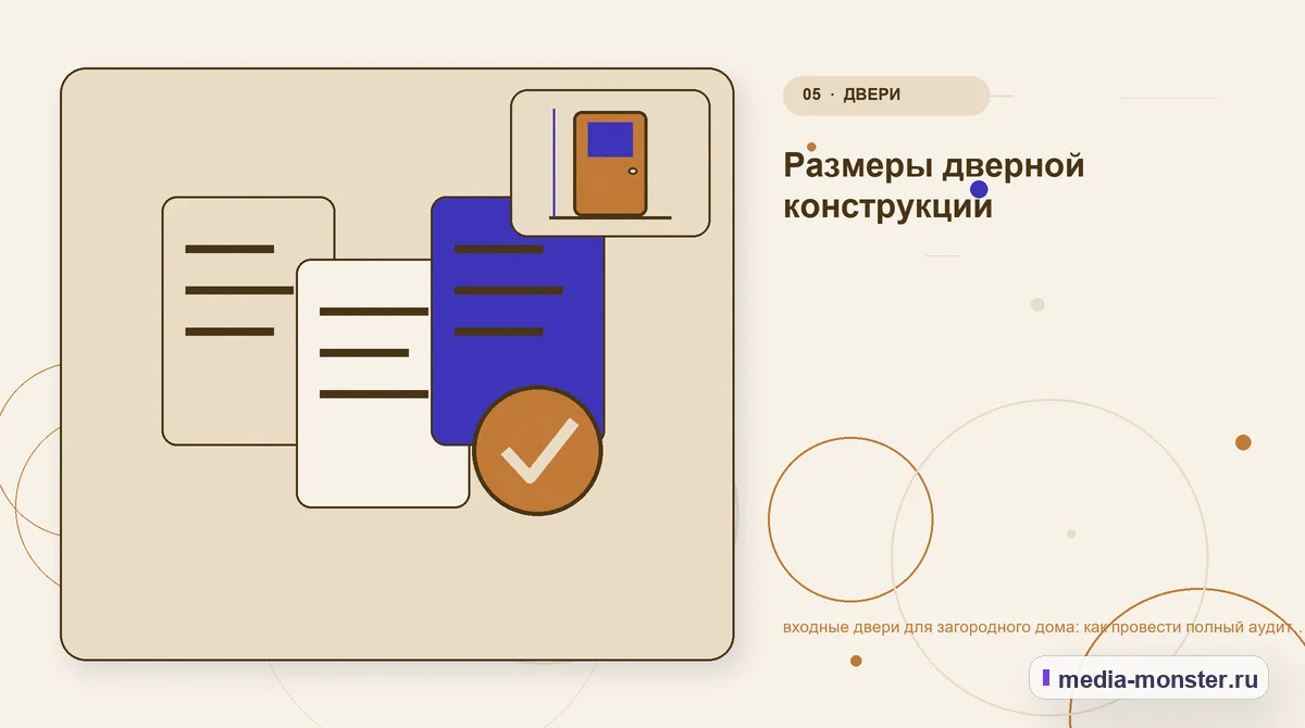 Данные и доказательства. Границы решения: что нельзя обещать заранее: иллюстрация к статье «Входные двери для загородного дома: аудит спроса и обработки обращений»