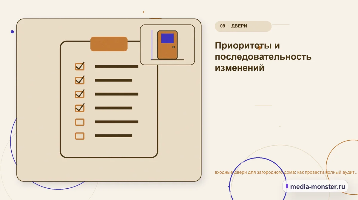 Контрольные показатели. Редакторская проверка перед публикацией: иллюстрация к статье «Входные двери для загородного дома: аудит спроса и обработки обращений»