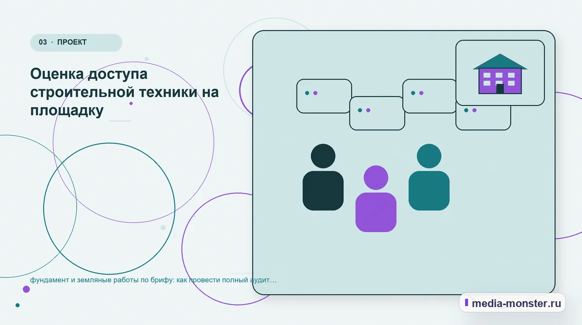 Изображение 3: Аудитория и сценарий выбора — Фундамент и земляные работы по брифу: аудит спроса и обработки обращений | Media Monster Аудитория и сценарий выбора. Какие параметры действительно влияют на решение: иллюстрация к статье «Фундамент и земляные работы по брифу: аудит спроса и обработки обращений»