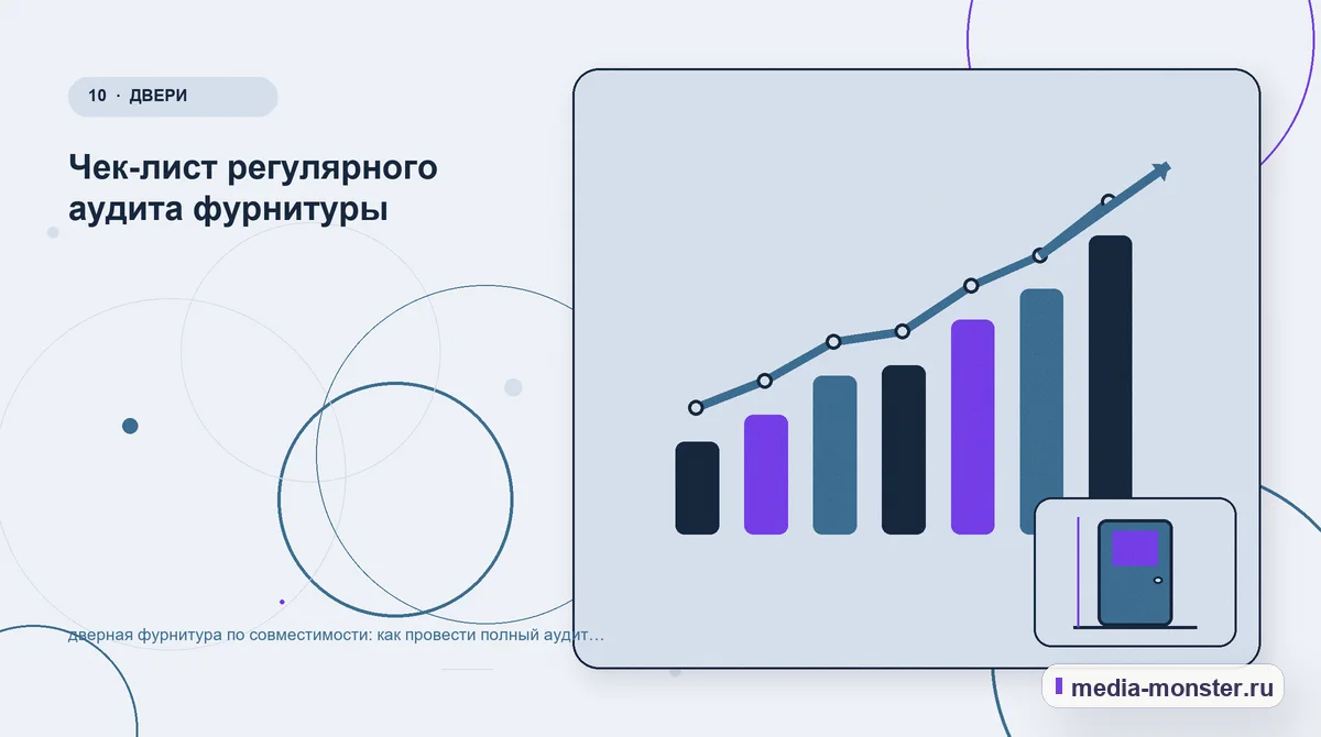Изображение 10: Итог и следующий шаг — Дверная фурнитура по совместимости: аудит спроса и обработки обращений | Media Monster Итог и следующий шаг. Если данных мало: как начать без догадок: иллюстрация к статье «Дверная фурнитура по совместимости: аудит спроса и обработки обращений»