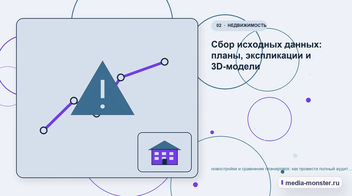 Изображение 2: Проблема и точка потери — новостройки и сравнение планировок: как провести полный аудит спроса, страниц и обработки обращений | Media Monster Проблема и точка потери. Сбор исходных данных: планы, экспликации и 3D-модели: иллюстрация к статье «новостройки и сравнение планировок: как провести полный аудит спроса, страниц и…