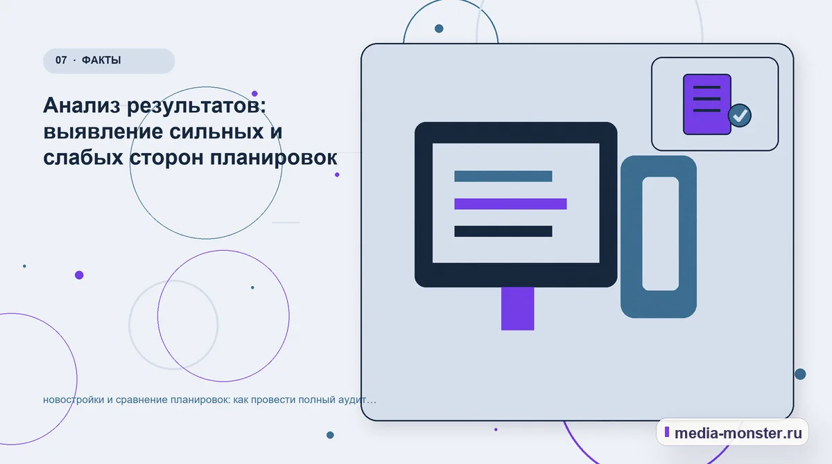 Изображение 7: Каналы и точки контакта — новостройки и сравнение планировок: как провести полный аудит спроса, страниц и обработки обращений | Media Monster Каналы и точки контакта. Анализ результатов: выявление сильных и слабых сторон планировок: иллюстрация к статье «новостройки и сравнение планировок: как провести полный аудит спроса,…