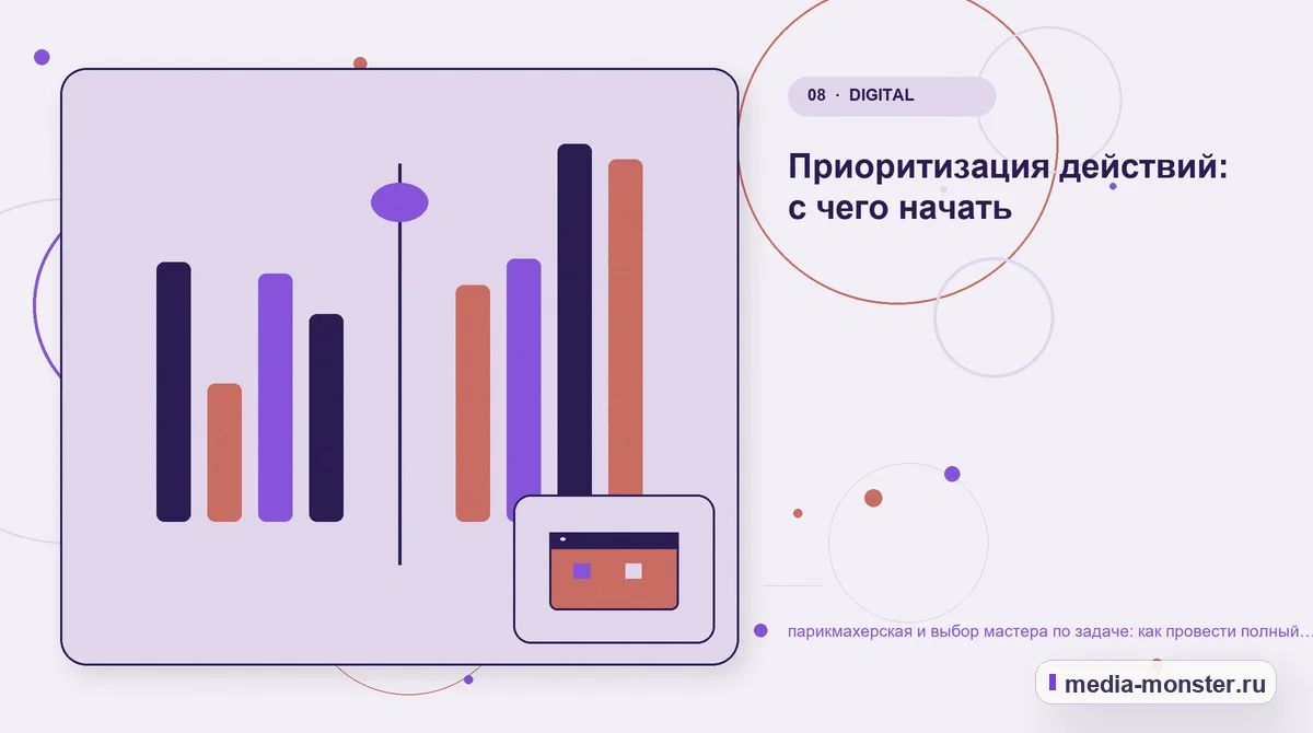 Изображение 8: Сравнение вариантов — Парикмахерская и выбор мастера по задаче: аудит спроса и обработки обращений | Media Monster Сравнение вариантов. Проверка перед публикацией: пять вопросов: иллюстрация к статье «Парикмахерская и выбор мастера по задаче: аудит спроса и обработки обращений»