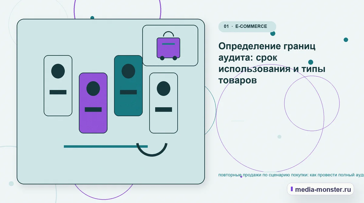 Ключевая тема материала. Определение границ аудита: срок использования и типы товаров: иллюстрация к статье «повторные продажи по сценарию покупки: как провести полный аудит спроса,…