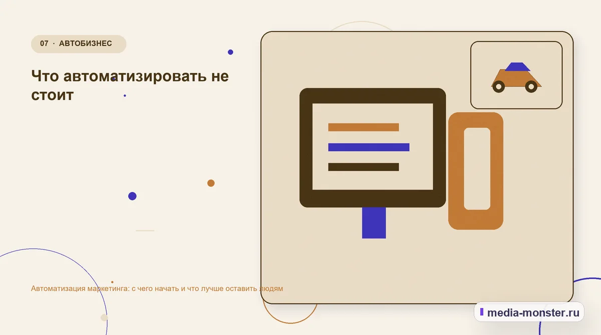 Каналы и точки контакта. Что автоматизировать не стоит: иллюстрация к статье «Автоматизация маркетинга: с чего начать и что лучше оставить людям»