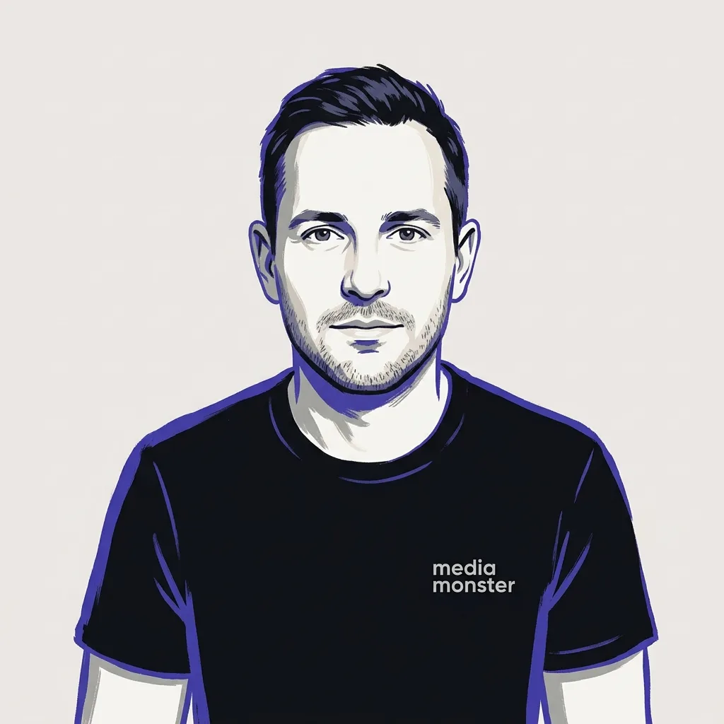 Максим Орлов — портрет-иллюстрация