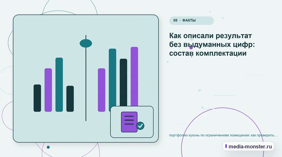 Изображение 8: Сравнение вариантов — портфолио кухонь по ограничениям помещения: как проверить страницу, контент и маршрут обращения | Media Monster Сравнение вариантов. Как описали результат без выдуманных цифр: состав комплектации: иллюстрация к статье «портфолио кухонь по ограничениям помещения: как проверить страницу, контент и…