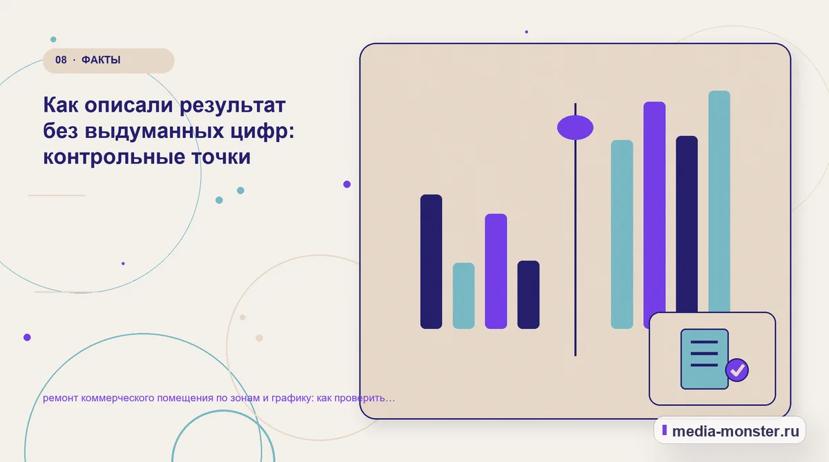 Сравнение вариантов. Пять вопросов перед первой правкой: иллюстрация к статье «Как проверить страницу про ремонт коммерческого помещения по зонам и графику: содержание, ограничения и форма»