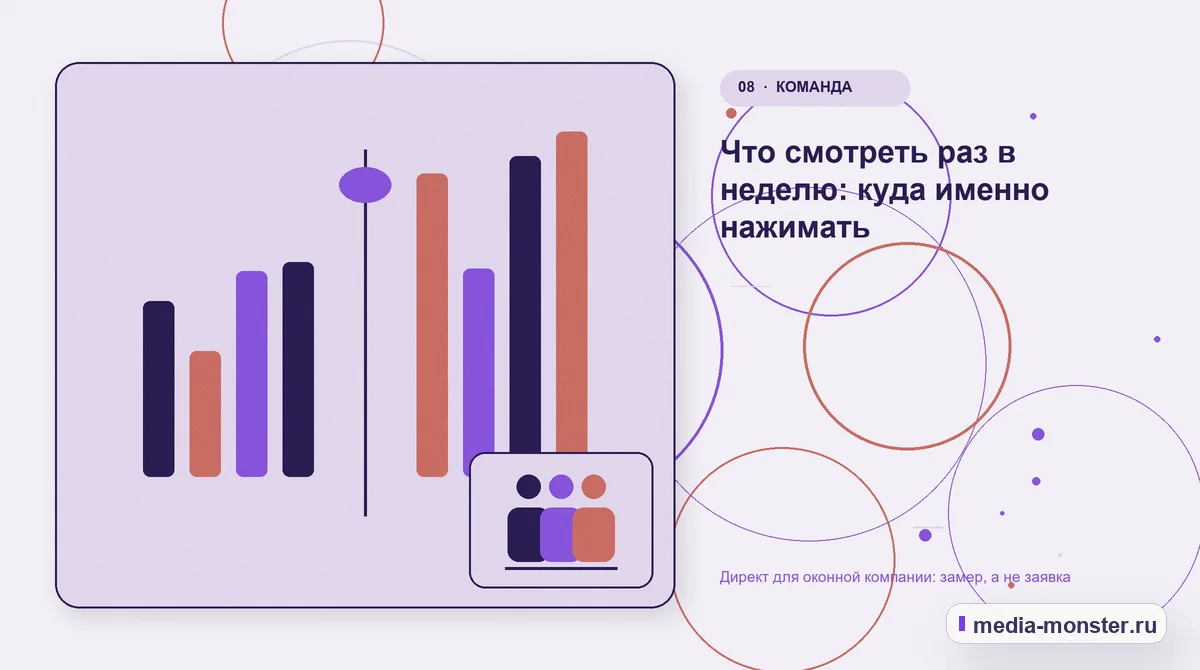 Изображение 8: Сравнение вариантов — Директ для оконной компании: замер, а не заявка | Media Monster Сравнение вариантов. Что смотреть раз в неделю: куда именно нажимать: иллюстрация к статье «Директ для оконной компании: замер, а не заявка»