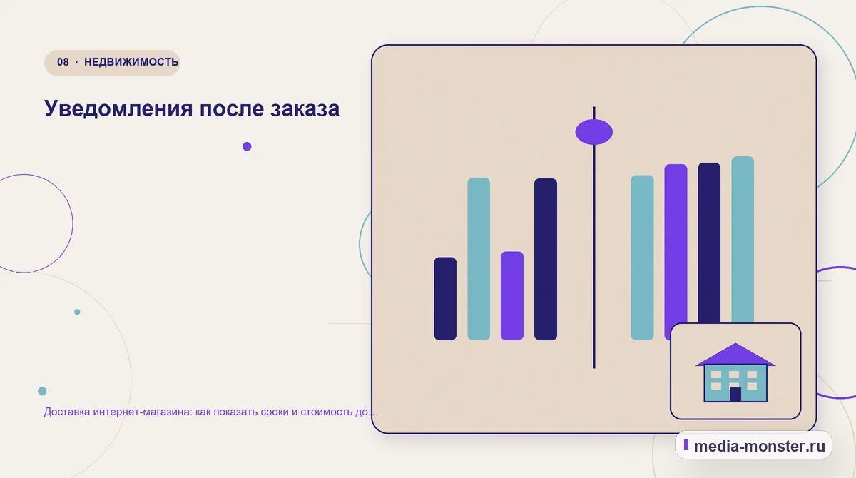 Сравнение вариантов. Уведомления после заказа: иллюстрация к статье «Доставка интернет-магазина: как показать сроки и стоимость до оформления заказа»