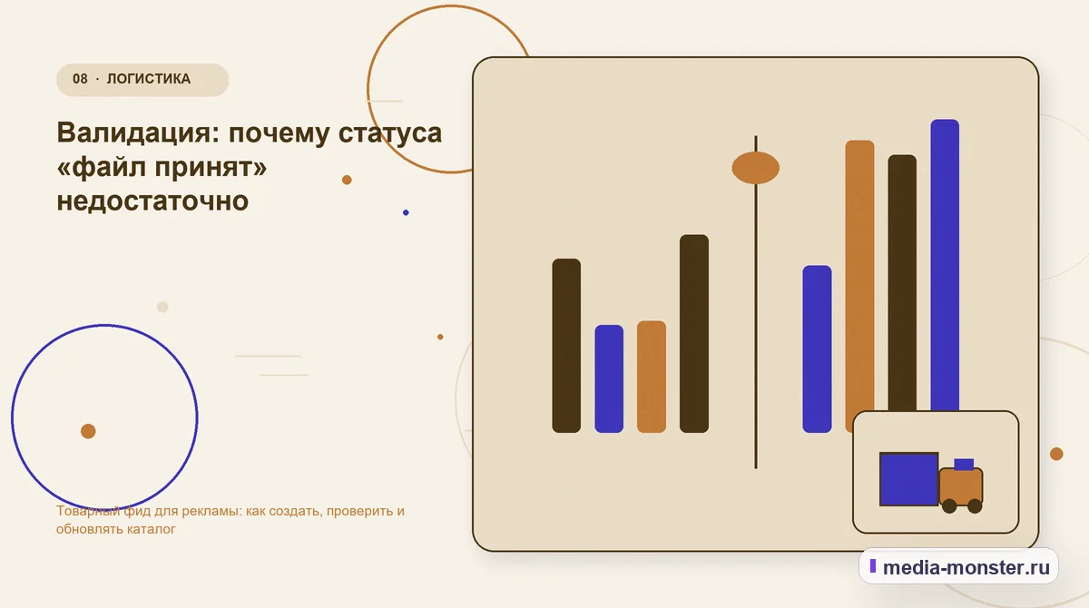 Изображение 8: Сравнение вариантов — Товарный фид для рекламы: как создать, проверить и обновлять каталог | Media Monster Сравнение вариантов. Валидация: почему статуса «файл принят» недостаточно: иллюстрация к статье «Товарный фид для рекламы: как создать, проверить и обновлять каталог»