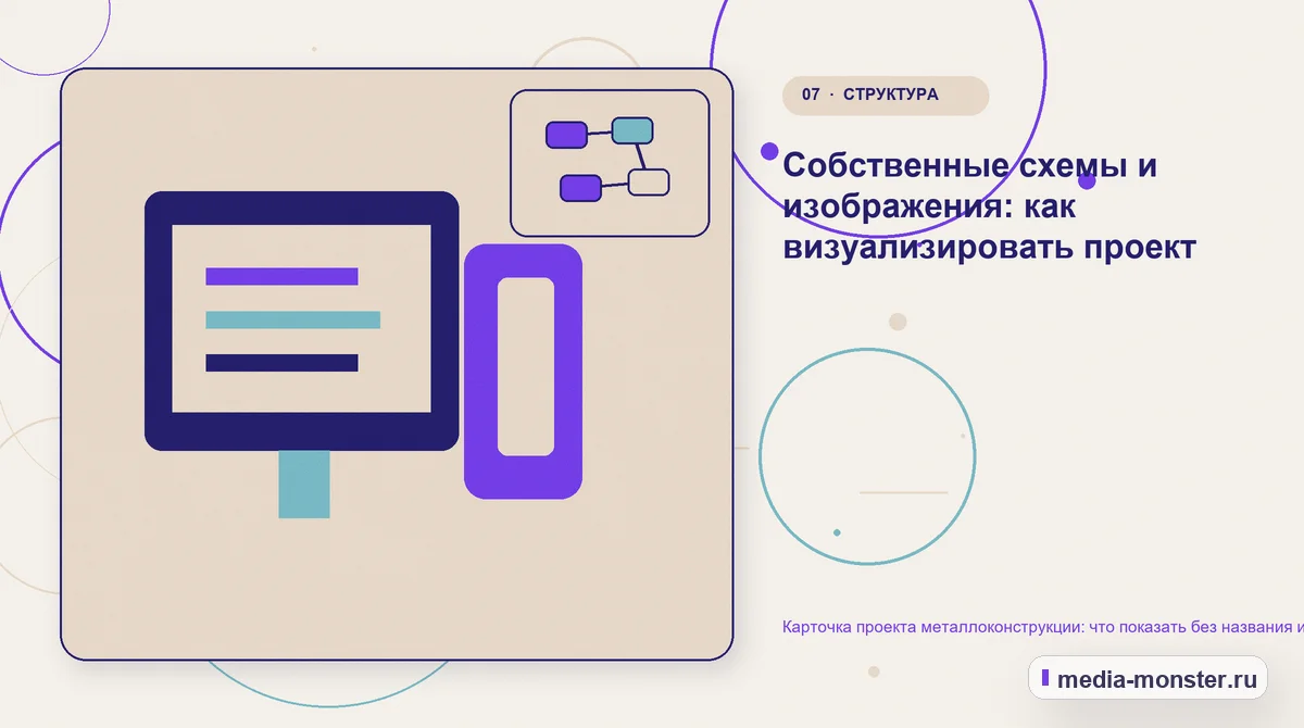 Каналы и точки контакта. Собственные схемы и изображения: как визуализировать проект: иллюстрация к статье «Карточка проекта металлоконструкции: что показать без названия и адреса заказчика»