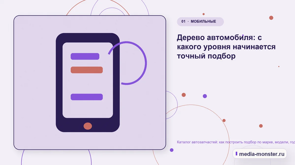 Каталог автозапчастей: как построить подбор по марке, модели, году и двигателю — иллюстрация к разделу «Дерево автомобиля: с какого уровня начинается точный подбор»