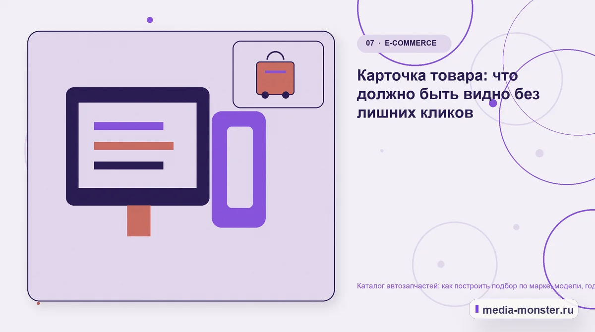 Каналы и точки контакта. Карточка товара: что должно быть видно без лишних кликов: иллюстрация к статье «Каталог автозапчастей: как построить подбор по марке, модели, году и двигателю»