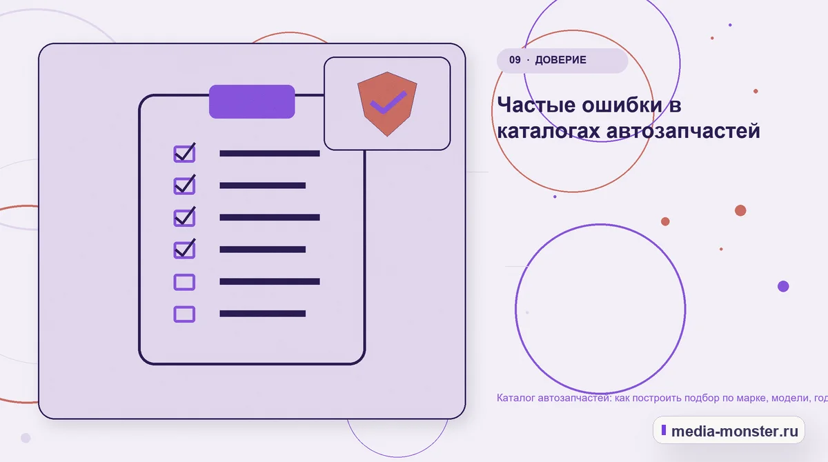 Контрольные показатели. Частые ошибки в каталогах автозапчастей: иллюстрация к статье «Каталог автозапчастей: как построить подбор по марке, модели, году и двигателю»