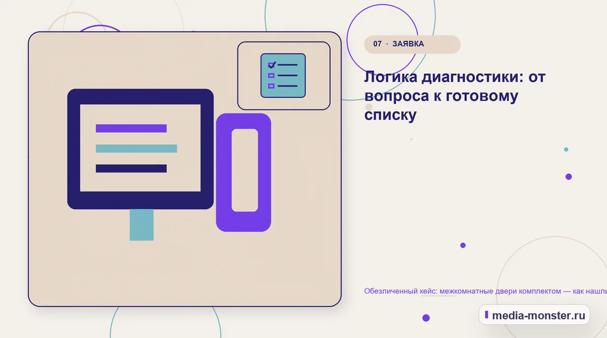 Изображение 7: Каналы и точки контакта — Разбор проекта по теме «межкомнатные двери комплектом»: где терялся путь до обращения | Media Monster Каналы и точки контакта. Как перестроили обращение: иллюстрация к статье «Разбор проекта по теме «межкомнатные двери комплектом»: где терялся путь до обращения»