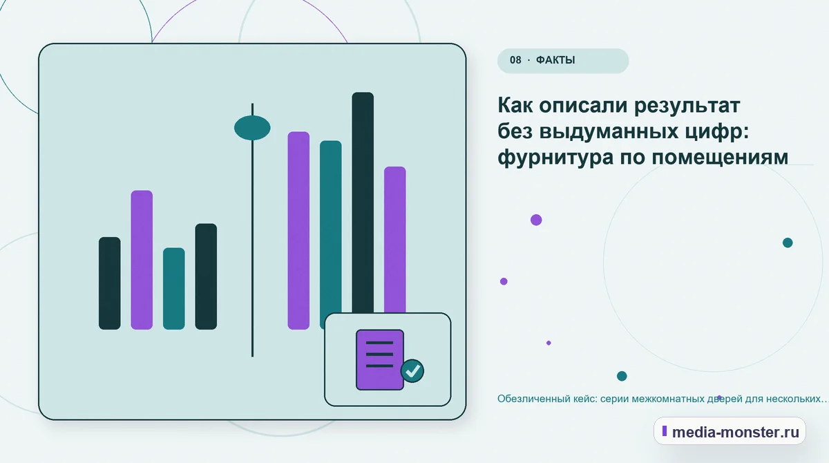 Изображение 8: Сравнение вариантов — Кейс о теме «серии межкомнатных дверей для нескольких помещений»: что исправили на странице и в заявке | Media Monster Сравнение вариантов. Как проверить результат без выдуманных цифр: иллюстрация к статье «Кейс о теме «серии межкомнатных дверей для нескольких помещений»: что исправили на странице и в…