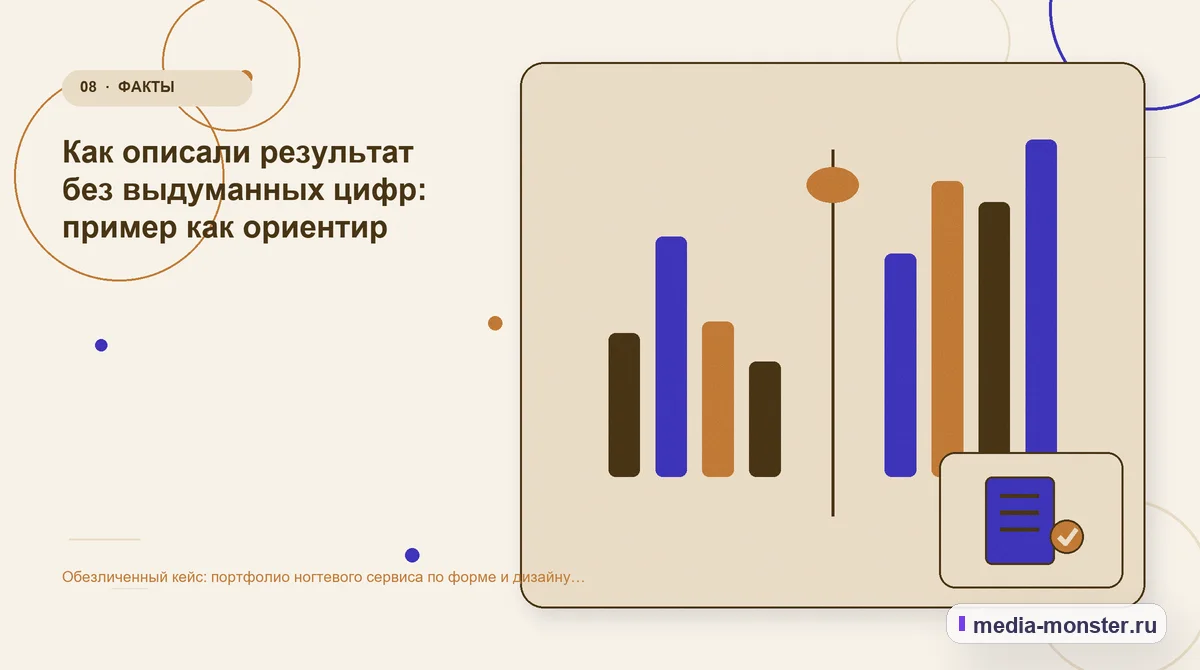 Изображение 8: Сравнение вариантов — Кейс: Портфолио ногтевого сервиса по форме и дизайну. Как нашли разрыв между страницей и обращением | Media Monster Сравнение вариантов. Как проверить результат без выдуманных цифр: иллюстрация к статье «Кейс: Портфолио ногтевого сервиса по форме и дизайну. Как нашли разрыв между страницей и обращением»