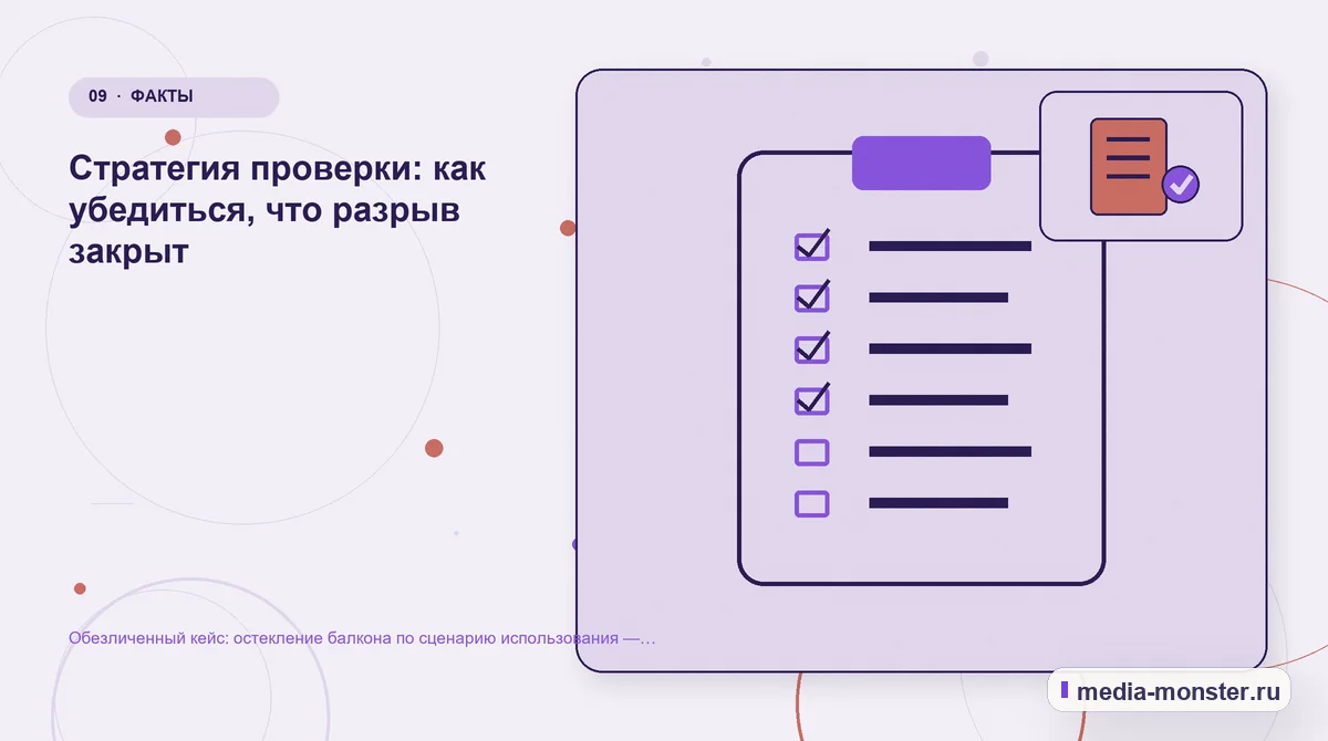 Изображение 9: Контрольные показатели — Кейс о теме «остекление балкона по сценарию использования»: что исправили на странице и в заявке | Media Monster Контрольные показатели. Как проверить результат без выдуманных цифр: иллюстрация к статье «Кейс о теме «остекление балкона по сценарию использования»: что исправили на странице и в заявке»