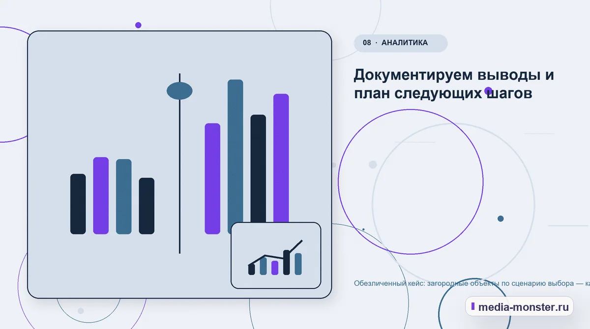Сравнение вариантов. Как проверить результат без выдуманных цифр: иллюстрация к статье «Кейс о теме «загородные объекты по сценарию выбора»: что исправили на странице и в заявке»