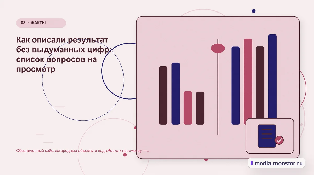 Изображение 8: Сравнение вариантов — Кейс: Загородные объекты и подготовка к просмотру. Как нашли разрыв между страницей и обращением | Media Monster Сравнение вариантов. Как проверить результат без выдуманных цифр: иллюстрация к статье «Кейс: Загородные объекты и подготовка к просмотру. Как нашли разрыв между страницей и обращением»