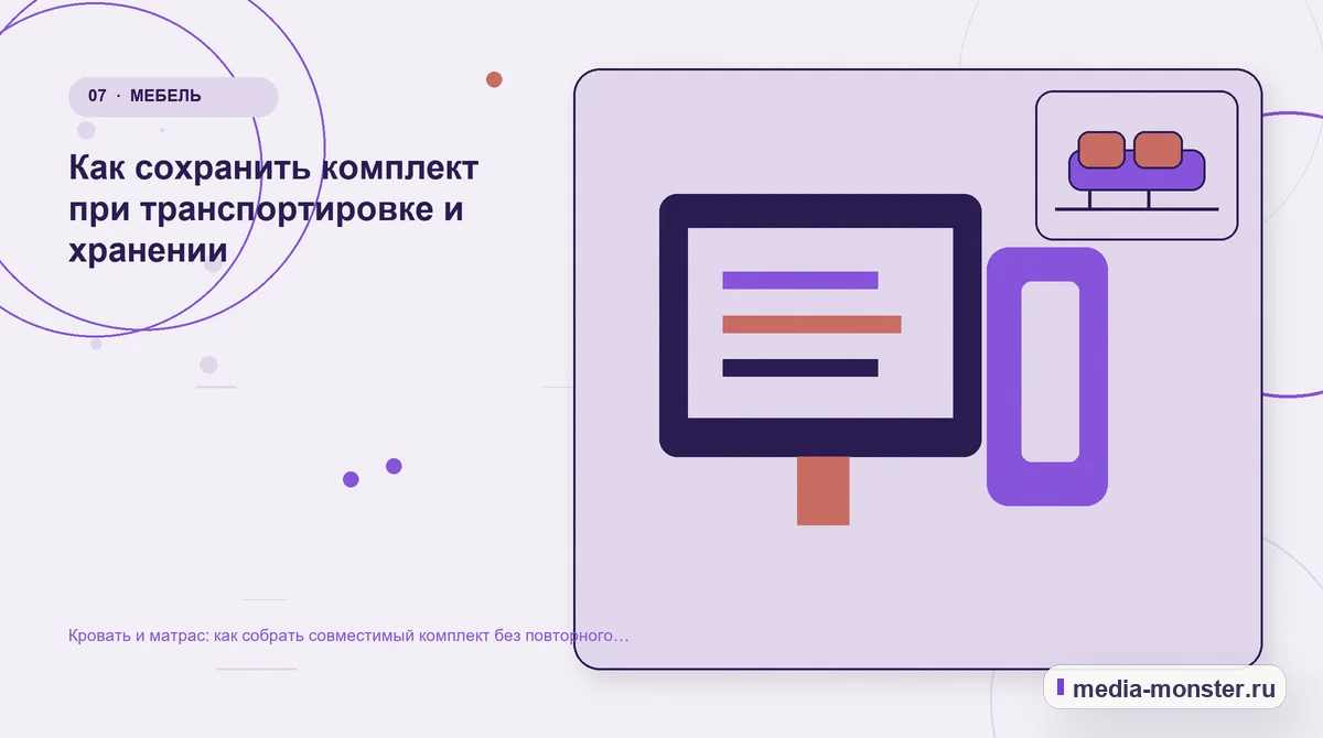 Изображение 7: Каналы и точки контакта — Кровать и матрас: как собрать совместимый комплект без повторного поиска параметров | Media Monster Каналы и точки контакта. Как сохранить комплект при транспортировке и хранении: иллюстрация к статье «Кровать и матрас: как собрать совместимый комплект без повторного поиска параметров»