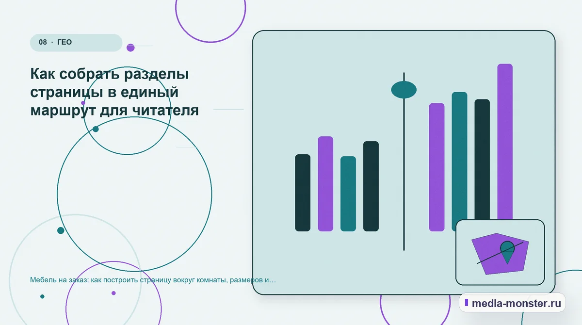 Изображение 8: Сравнение вариантов — Мебель на заказ: как построить страницу вокруг комнаты, размеров и сценария использования | Media Monster Сравнение вариантов. Как собрать разделы страницы в единый маршрут для читателя: иллюстрация к статье «Мебель на заказ: как построить страницу вокруг комнаты, размеров и сценария…