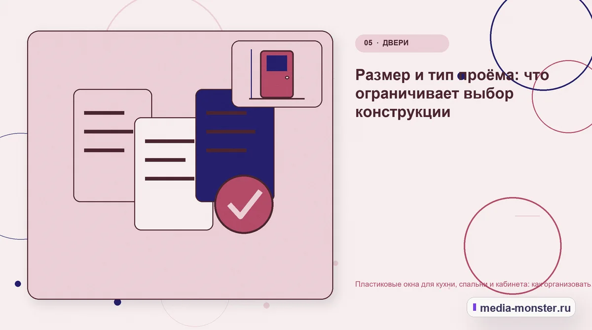 Данные и доказательства. Размер и тип проёма: что ограничивает выбор конструкции: иллюстрация к статье «Пластиковые окна для кухни, спальни и кабинета: как организовать страницы по задаче…
