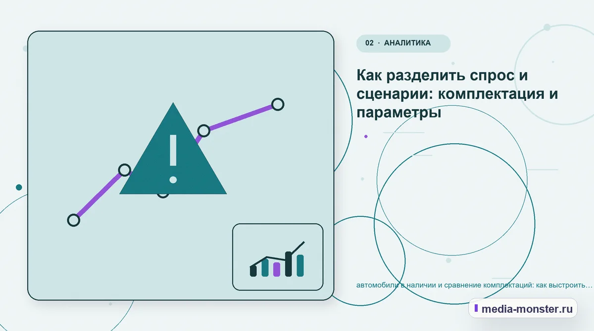 Проблема и точка потери. Как разделить спрос и сценарии: комплектация и параметры: иллюстрация к статье «автомобили в наличии и сравнение комплектаций: как выстроить контент, структуру и…
