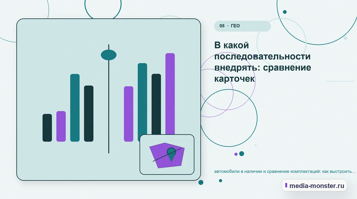 Сравнение вариантов. Пять вопросов к странице глазами клиента: иллюстрация к статье «Автомобили в наличии и сравнение комплектаций: практическая структура страницы от выбора до обращения —…