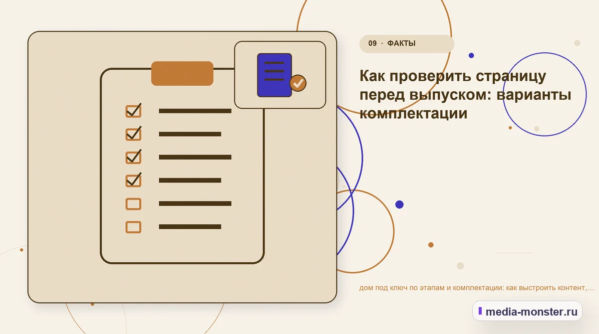 Изображение 9: Контрольные показатели — Дом под ключ по этапам и комплектации: практическая структура страницы от выбора до обращения — сценарий выбора и обращения |… Контрольные показатели. Пять вопросов к странице глазами клиента: иллюстрация к статье «Дом под ключ по этапам и комплектации: практическая структура страницы от выбора до обращения —…