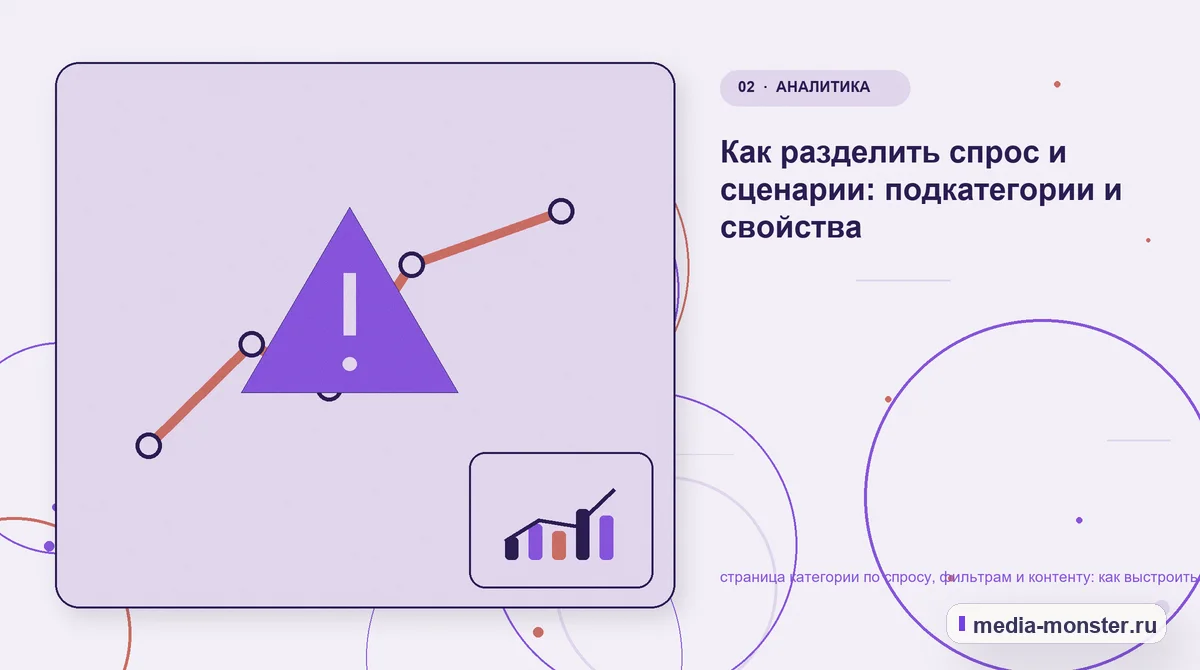 Изображение 2: Проблема и точка потери — Страница категории по спросу, фильтрам и контенту: как показать выбор и привести посетителя к заявке | Media Monster Проблема и точка потери. Какие данные нужны до выбора страницы интернет-магазина: иллюстрация к статье «Страница категории по спросу, фильтрам и контенту: как показать выбор и привести…