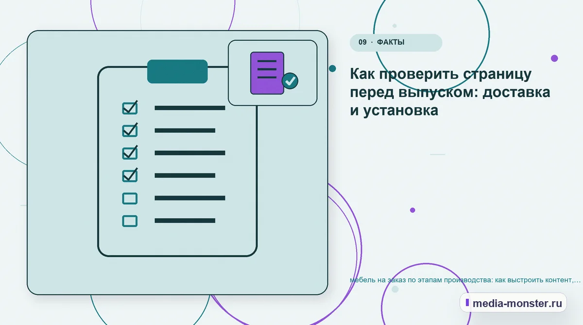 Изображение 9: Контрольные показатели — Мебель на заказ по этапам производства: практическая структура страницы от выбора до обращения — сценарий выбора и обращения |… Контрольные показатели. Пять вопросов к странице глазами клиента: иллюстрация к статье «Мебель на заказ по этапам производства: практическая структура страницы от выбора до обращения —…