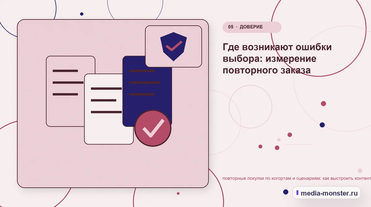 Изображение 5: Данные и доказательства — Повторные покупки по когортам и сценариям: как выстроить контент, структуру и путь до обращения | Media Monster Данные и доказательства. Что показывать в карточке: иллюстрация к статье «Повторные покупки по когортам и сценариям: как выстроить контент, структуру и путь до обращения»