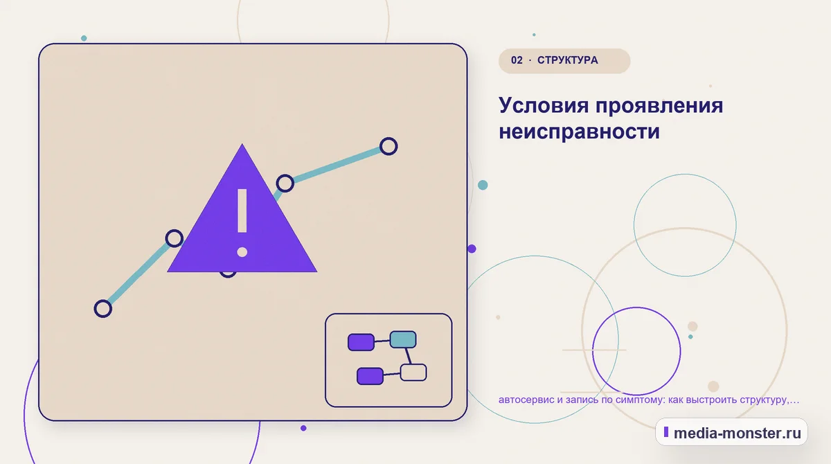 Изображение 2: Проблема и точка потери — Автосервис и запись по симптому: структура страницы и путь до заявки | Media Monster Проблема и точка потери. Какие параметры действительно влияют на решение: иллюстрация к статье «Автосервис и запись по симптому: структура страницы и путь до заявки»