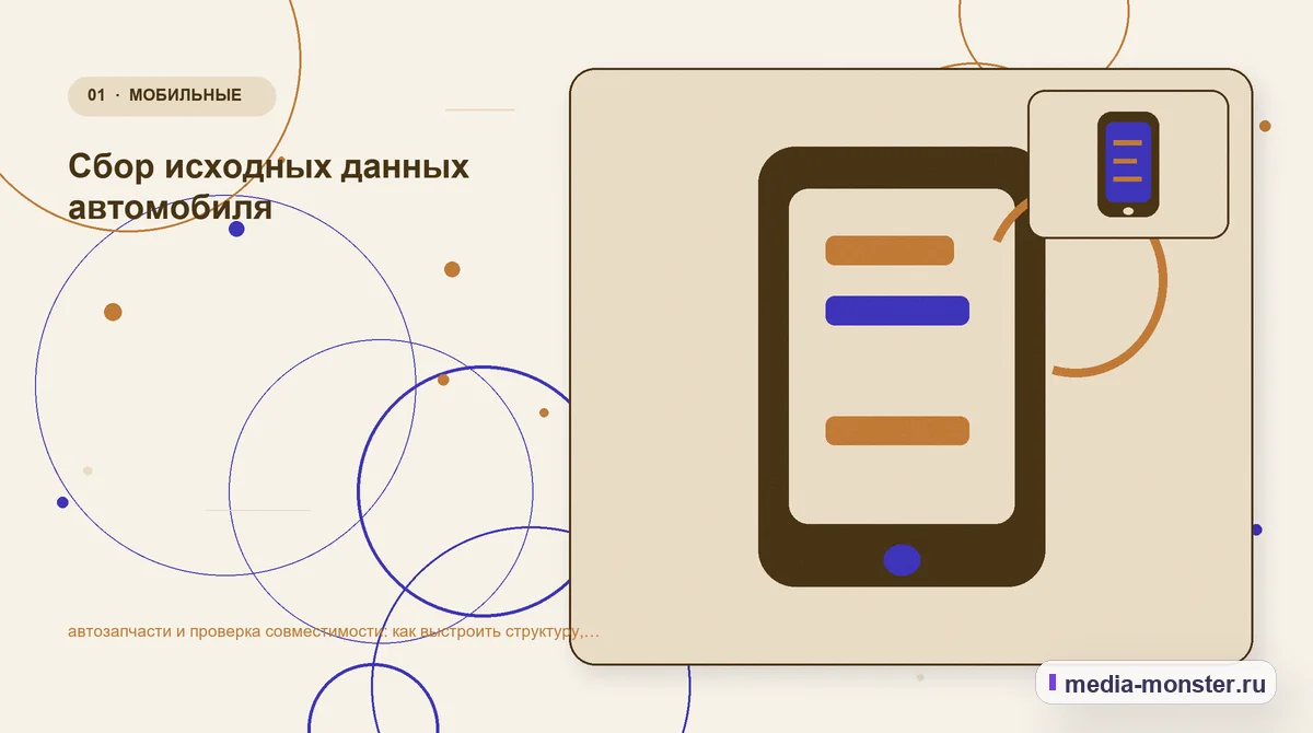 Ключевая тема материала. Сбор исходных данных автомобиля: иллюстрация к статье «автозапчасти и проверка совместимости: как выстроить структуру, содержание и путь до заявки»
