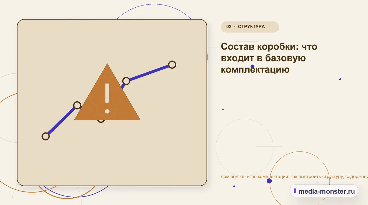 Проблема и точка потери. Состав коробки: что входит в базовую комплектацию: иллюстрация к статье «дом под ключ по комплектации: как выстроить структуру, содержание и путь до заявки»