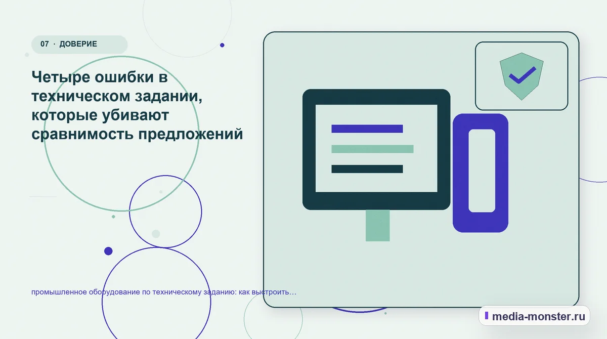 Изображение 7: Каналы и точки контакта — Промышленное оборудование по техническому заданию: структура страницы и путь до заявки | Media Monster Каналы и точки контакта. Форма, после которой не приходится начинать разговор заново: иллюстрация к статье «Промышленное оборудование по техническому заданию: структура страницы и путь до…