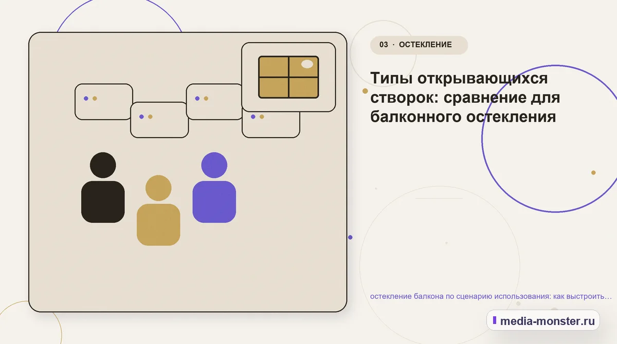Изображение 3: Аудитория и сценарий выбора — Остекление балкона по сценарию использования: структура страницы и путь до заявки | Media Monster Аудитория и сценарий выбора. Что проверить в исходных условиях: иллюстрация к статье «Остекление балкона по сценарию использования: структура страницы и путь до заявки»
