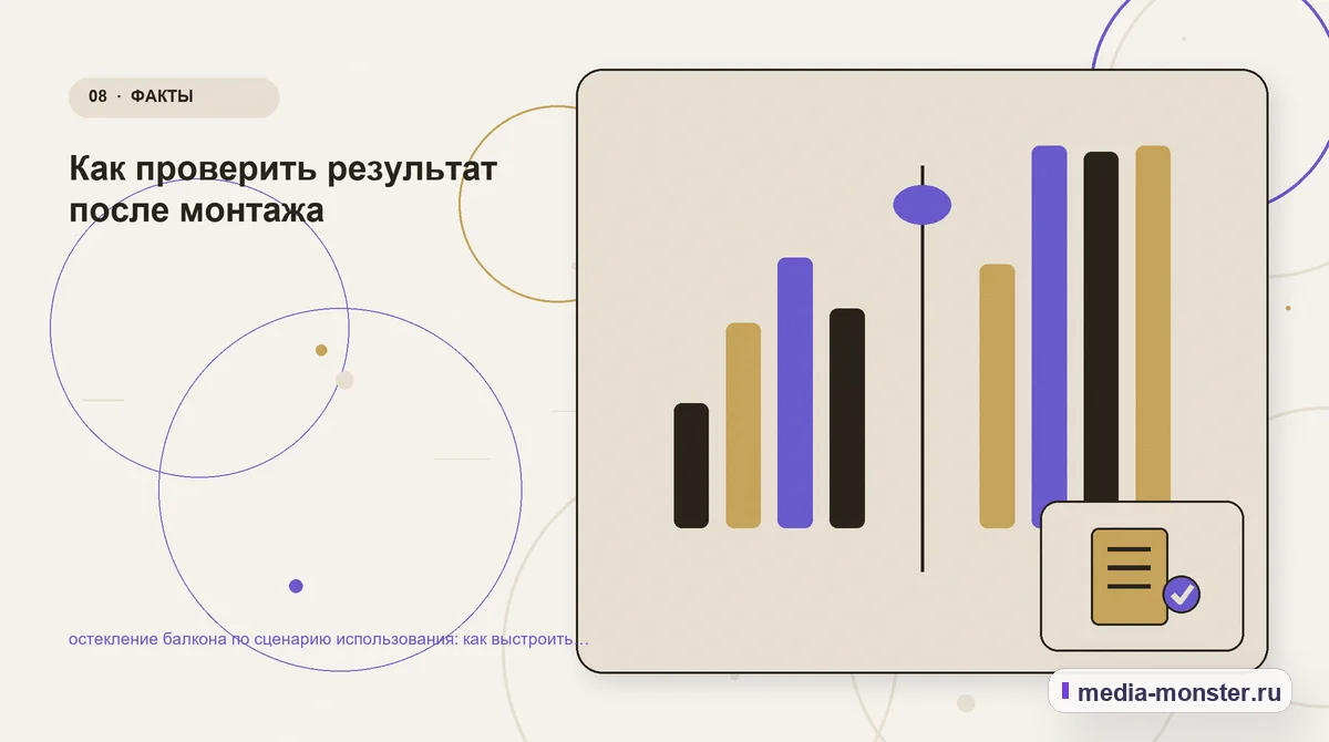 Сравнение вариантов. Редакторская проверка перед публикацией: иллюстрация к статье «Остекление балкона по сценарию использования: структура страницы и путь до заявки»