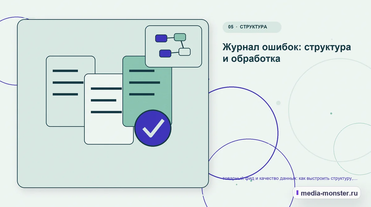 Данные и доказательства. Границы решения: что нельзя обещать заранее: иллюстрация к статье «Товарный фид и качество данных: структура страницы и путь до заявки»