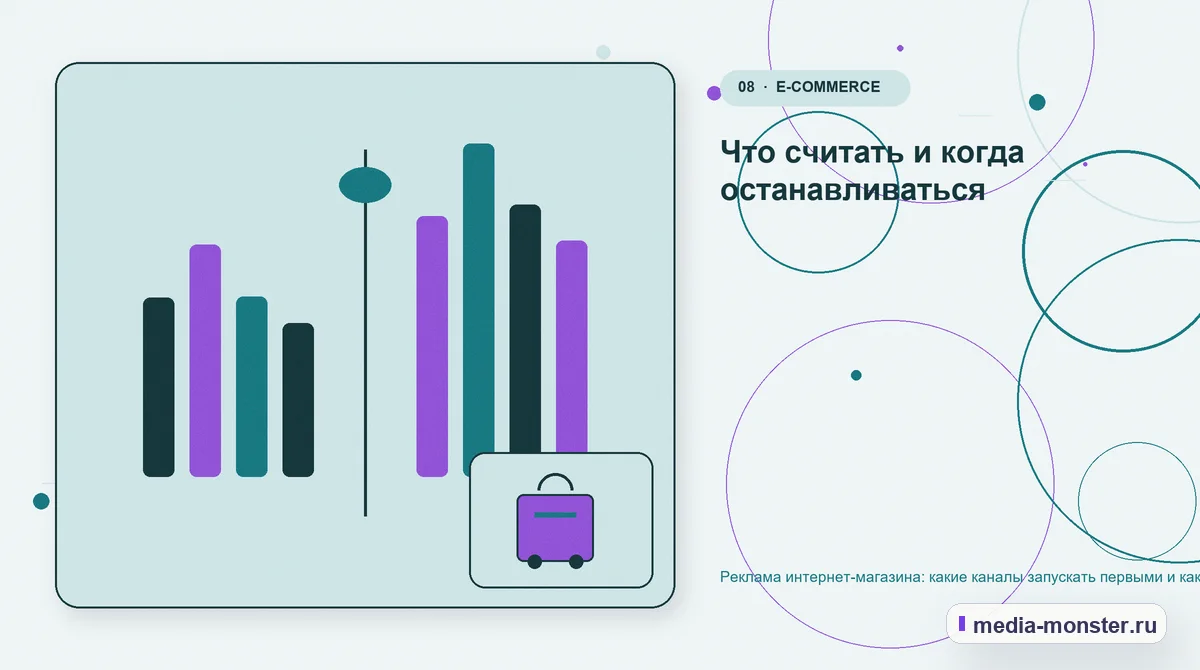 Сравнение вариантов. Что считать и когда останавливаться: иллюстрация к статье «Реклама интернет-магазина: какие каналы запускать первыми и как не слить бюджет»