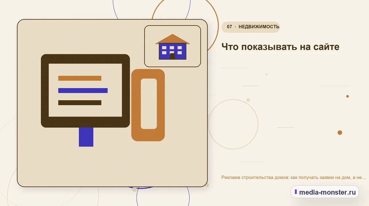 Изображение 7: Каналы и точки контакта — Реклама строительства домов: как получать заявки на дом, а не вопросы о цене за квадрат | Media Monster Каналы и точки контакта. Что показывать на сайте: иллюстрация к статье «Реклама строительства домов: как получать заявки на дом, а не вопросы о цене за квадрат»