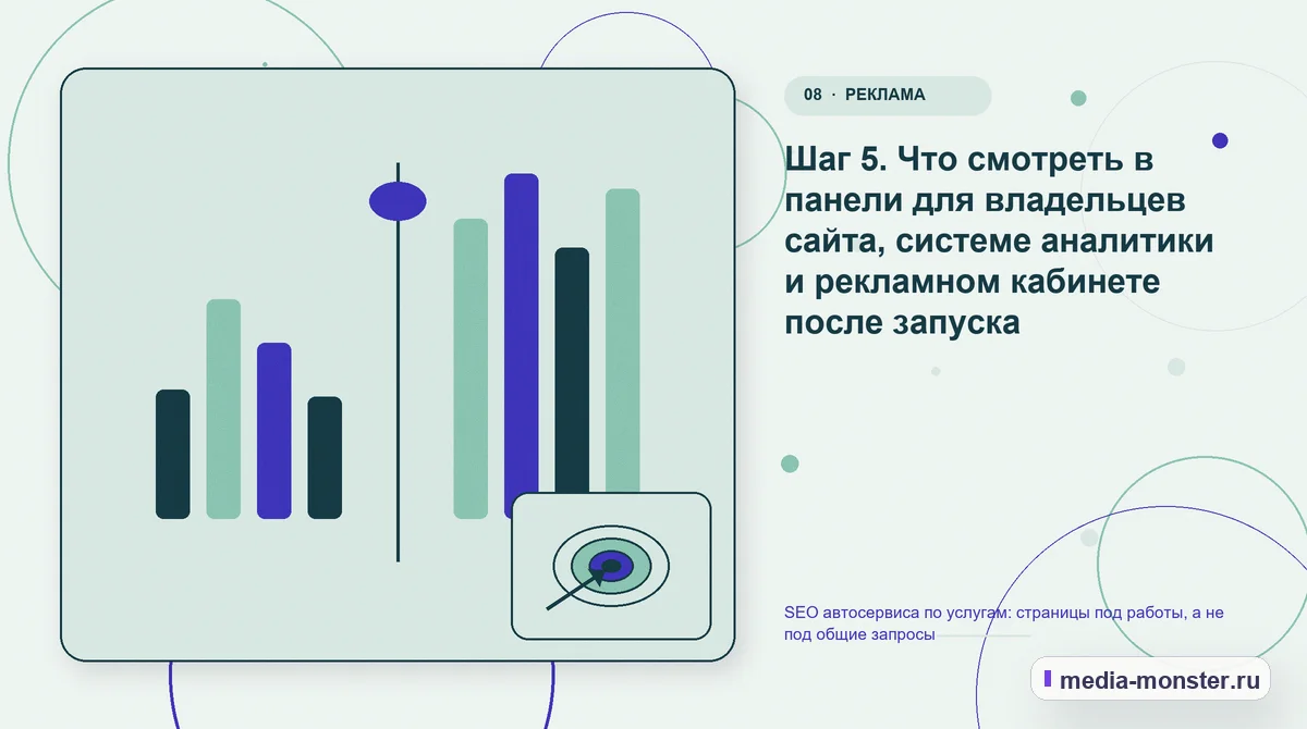 Изображение 8: Сравнение вариантов — SEO автосервиса по услугам: страницы под работы, а не под общие запросы | Media Monster Сравнение вариантов. Шаг 5. Что смотреть в панели для владельцев сайта, системе аналитики и рекламном кабинете после запуска: иллюстрация к статье «SEO автосервиса по услугам: страницы под…