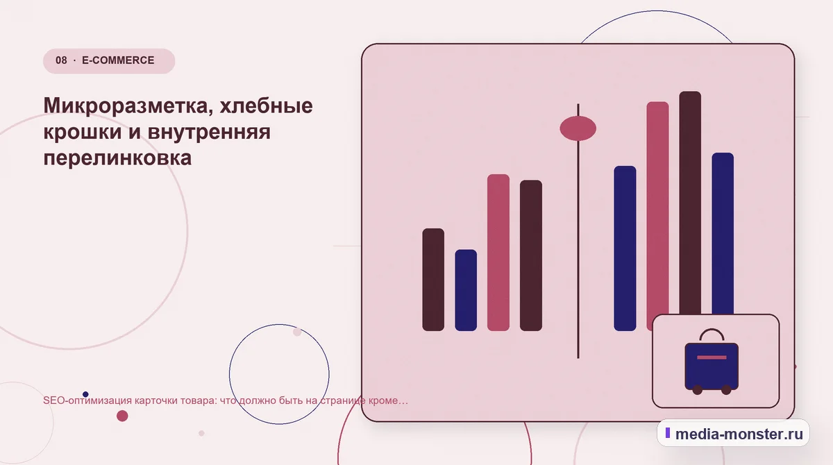 Сравнение вариантов. Микроразметка, хлебные крошки и внутренняя перелинковка: иллюстрация к статье «SEO-оптимизация карточки товара: что должно быть на странице кроме текста»