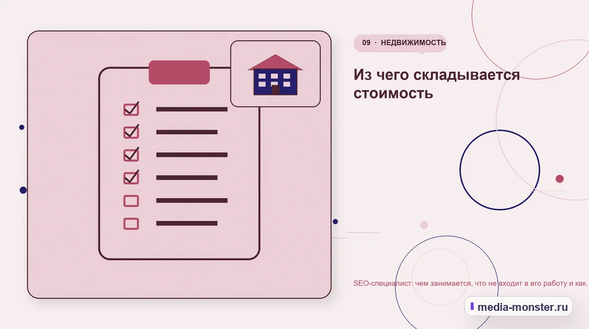 Контрольные показатели. Из чего складывается стоимость: иллюстрация к статье «SEO-специалист: чем занимается, что не входит в его работу и как поставить задачу»