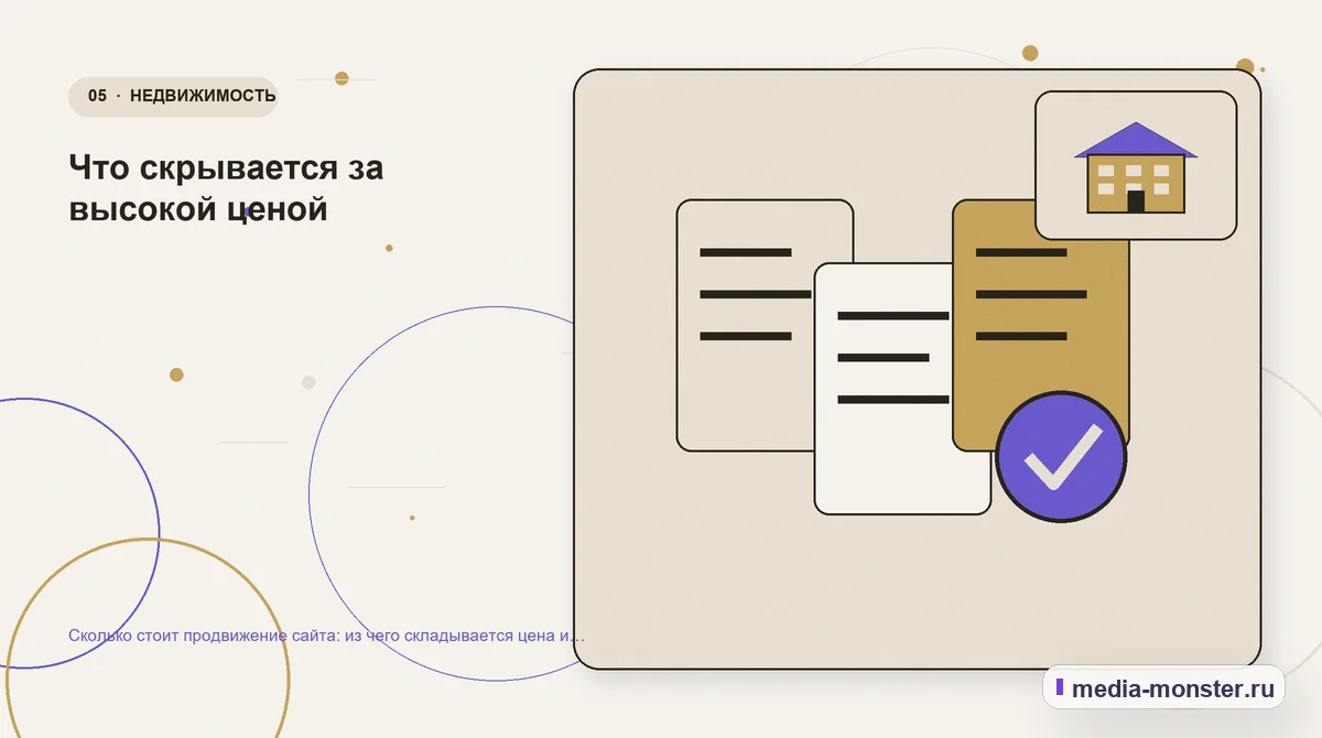 Изображение 5: Данные и доказательства — Сколько стоит продвижение сайта: из чего складывается цена и почему дешёвое обычно не работает | Media Monster Данные и доказательства. Что скрывается за высокой ценой: иллюстрация к статье «Сколько стоит продвижение сайта: из чего складывается цена и почему дешёвое обычно не работает»